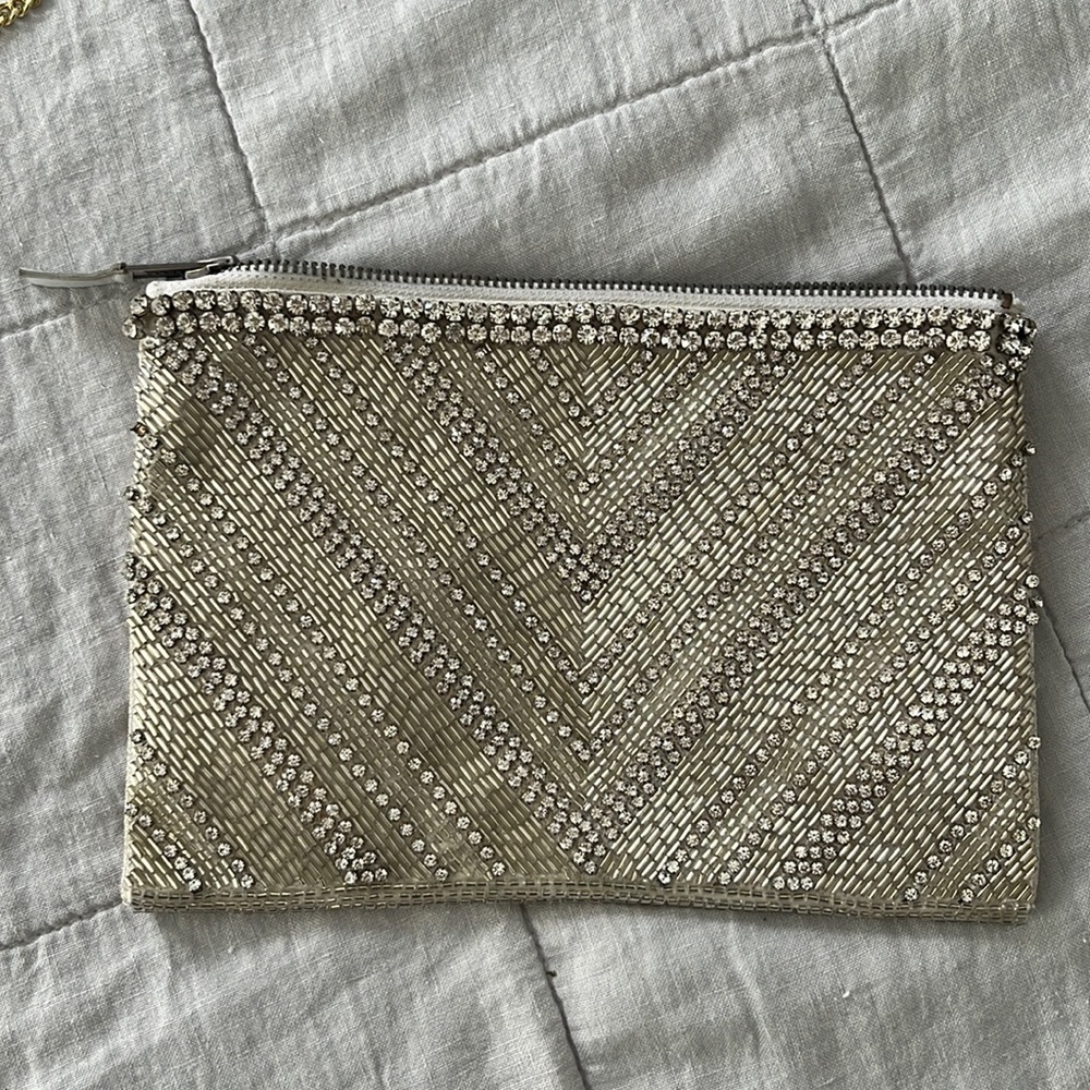Anthro wedding collection clutch - perfect for wedding or special occasion!